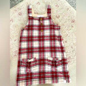 Sweet honey clothing plaid jumper
